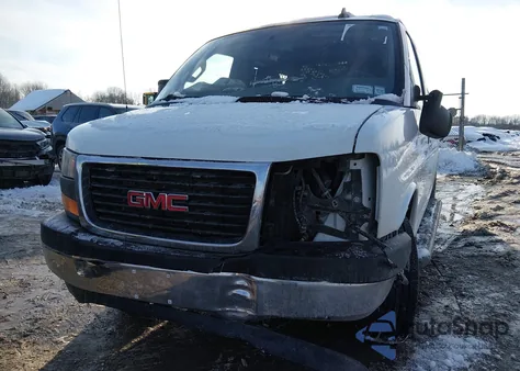 2021 GMC Savana Cargo Rwd 2500 Regular Wheelbase Work Van z USA, uszkodzony, nr VIN 1GTW7AF72M1254793